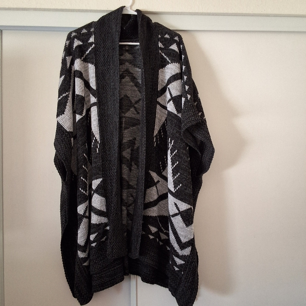 Express Sleeveless Open Front Sweater Ves Cardigan One Size .